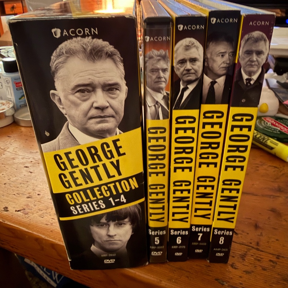 GEORGE GENTLY: THE COMPLETE COLLECTION Season 1-8 (DVD, 2017, 25-Disc Set) Acorn